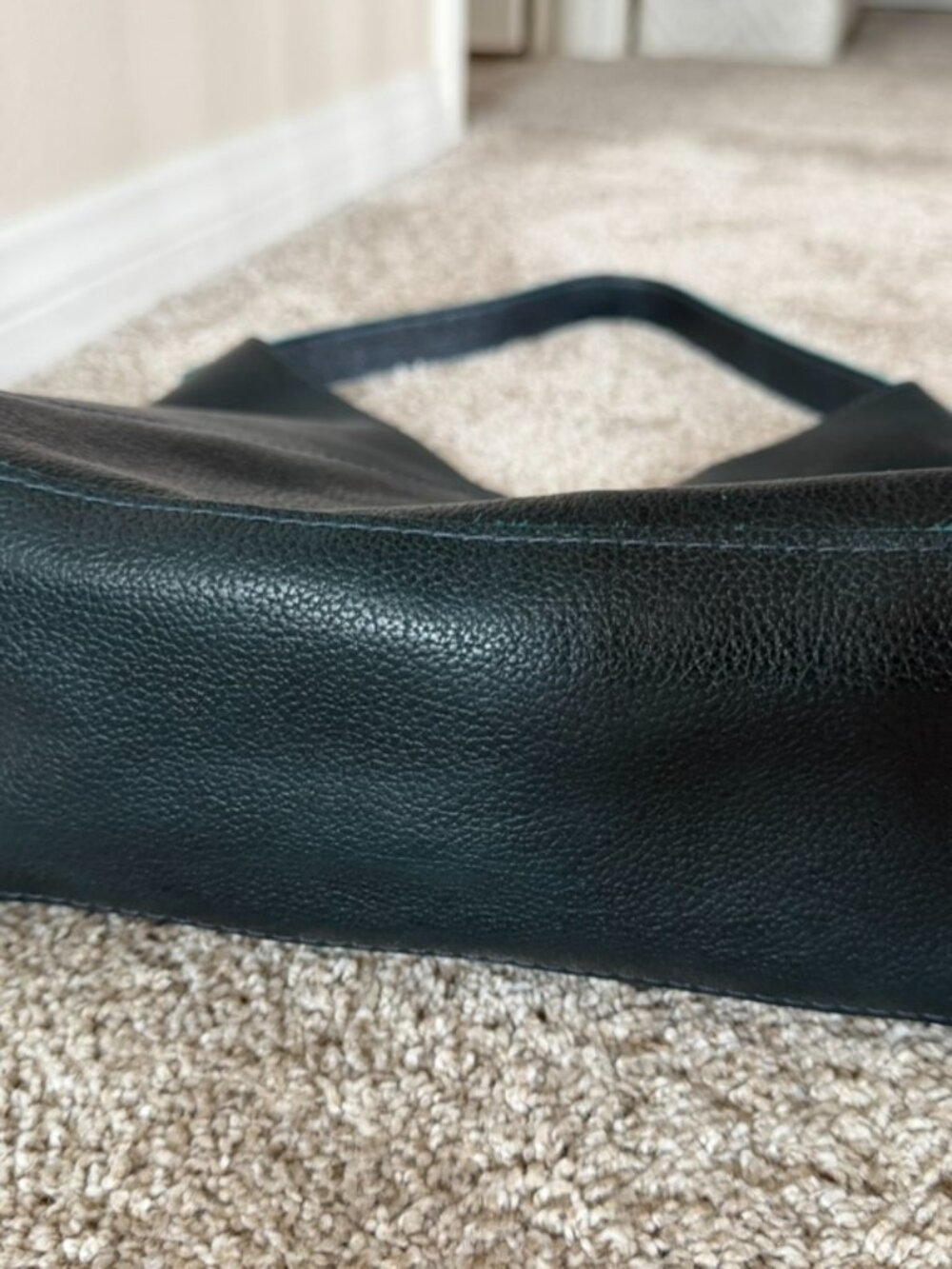 🆕 Portland Leather Naomi Bag Large - BOREAL 💙💚 - Picture 7 of 9